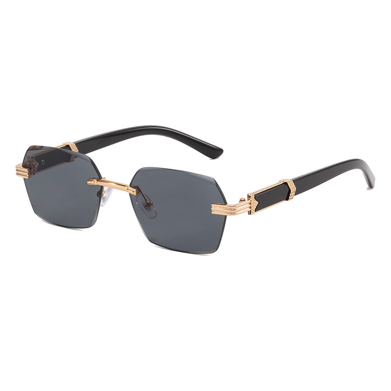 Dame Trendy geometriske solbriller Skanto