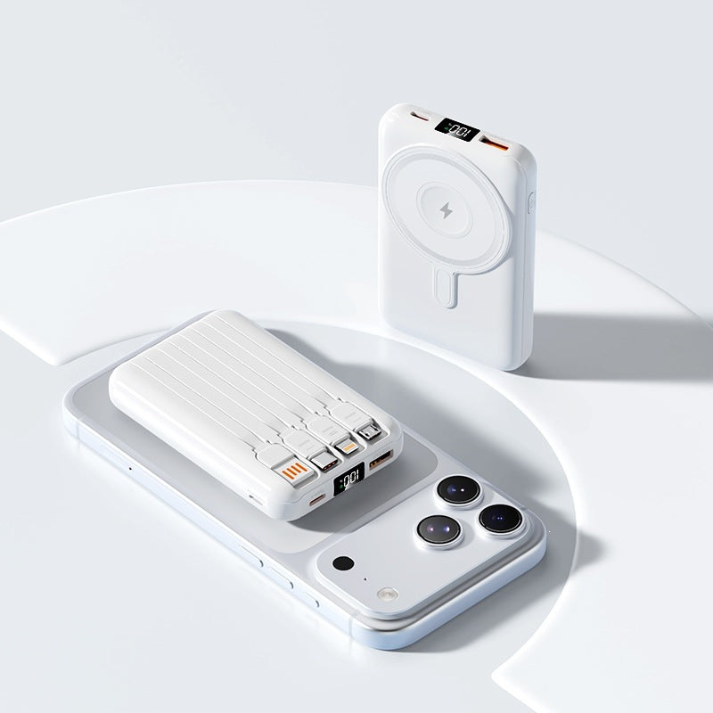 Bærbar Powerbank med magnetfunksjon Skanto