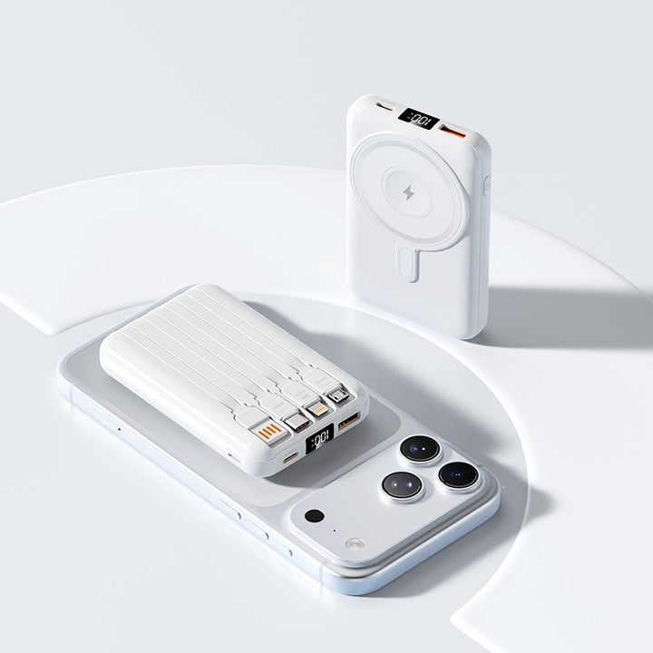 Bærbar Powerbank med magnetfunksjon Skanto