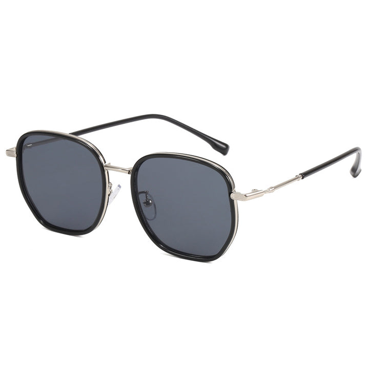 Dame geometrisk oversized solbrille Skanto