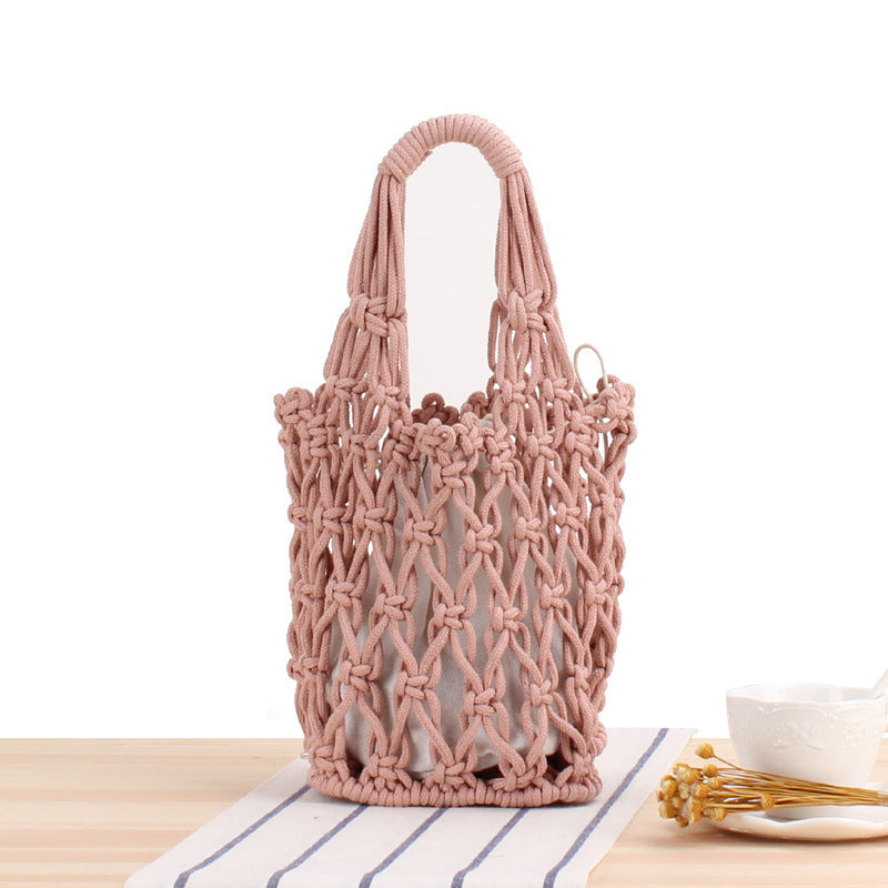 Hand-knotted net bag Skanto