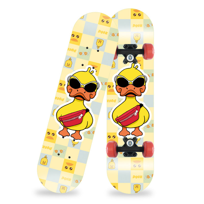 Cartoon-Inspirert Mini Skateboard Skanto
