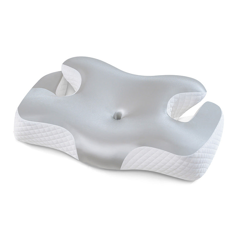 Ergonomisk nakke- og skuldersovepute med kjølende gel-overflate Skanto