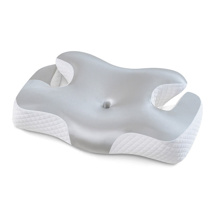 Ergonomisk nakke- og skuldersovepute med kjølende gel-overflate Skanto
