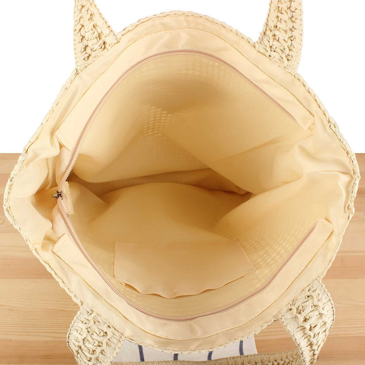 Handbag made of handmade natural material with minimalist aesthetic Skanto