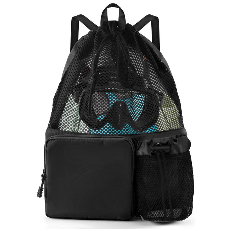 Sporty mesh backpack with insulated side pocket Skanto