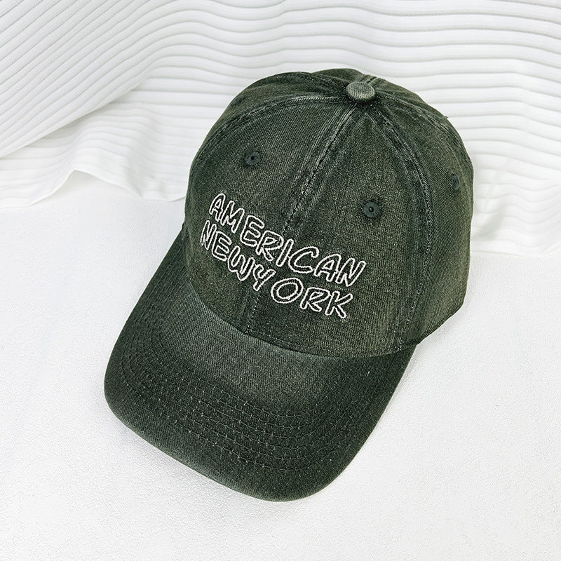 Kvinne Casual Brodert Baseball Caps Skanto 1784188047