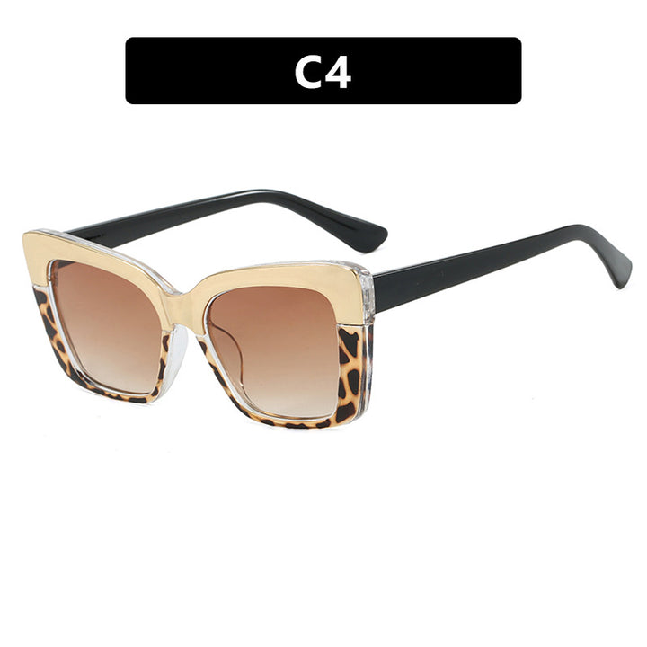 Dames moteriktig brille i trendy geometrisk design Skanto