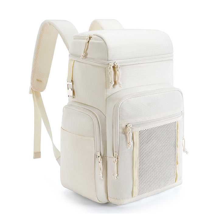 Women's Multifunctional Insulated Cooler and Diaper Backpack with Large Main Compartment and Organizer Skanto