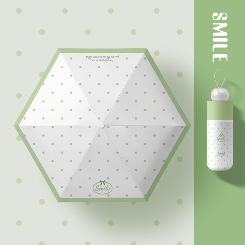 Damer kompakt og innovativ paraply med sikkerhetsmekanisme Skanto