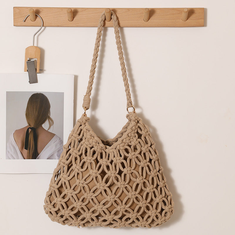 Handmade macrame shoulder bag Skanto