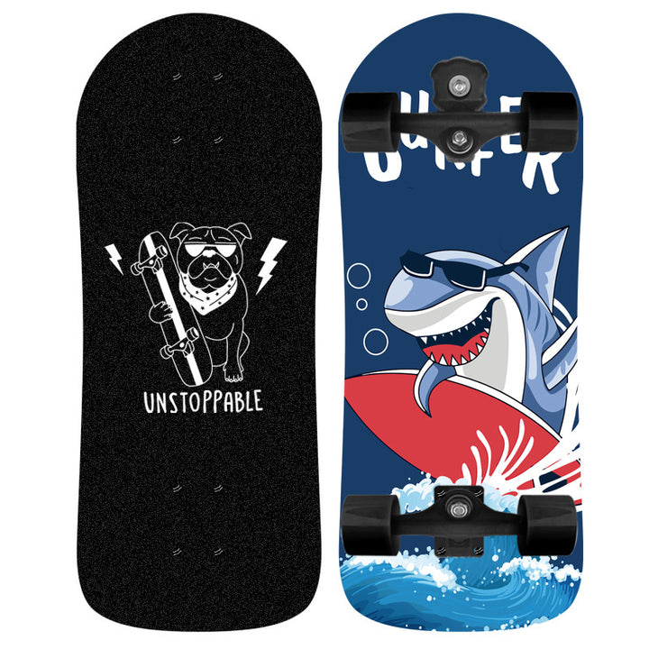 Unicorn-tema Grafisk Skateboard Skanto