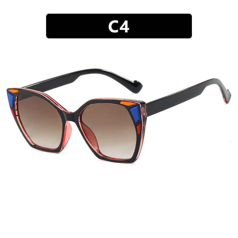 Women's Fashionable Geometric Designer Glasses Skanto