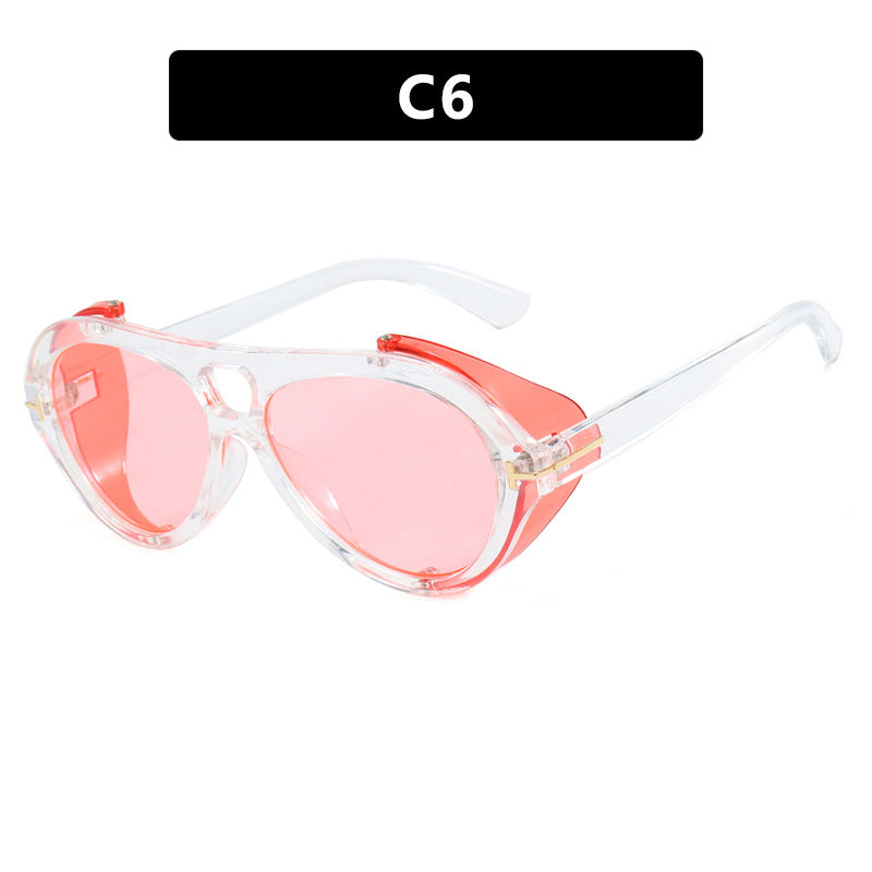 Women's modern sunglasses with unique design Skanto