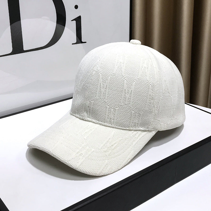 Kvinnenes Teksturert Stoffer Baseballcap Skanto