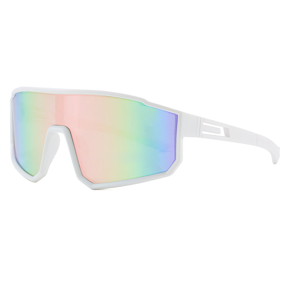 Men's Sleek Wraparound Sport Sunglasses Skanto