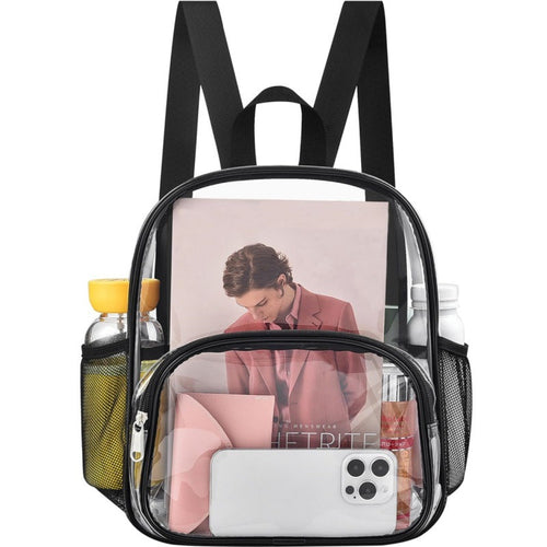 Unisex transparent komfort ryggsekk Skanto
