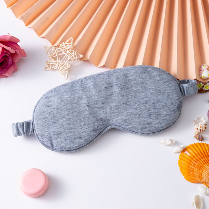 Unisex nan ergonomisk sovemaske med mykt bomullsfôr og justerbart gummibånd Skanto