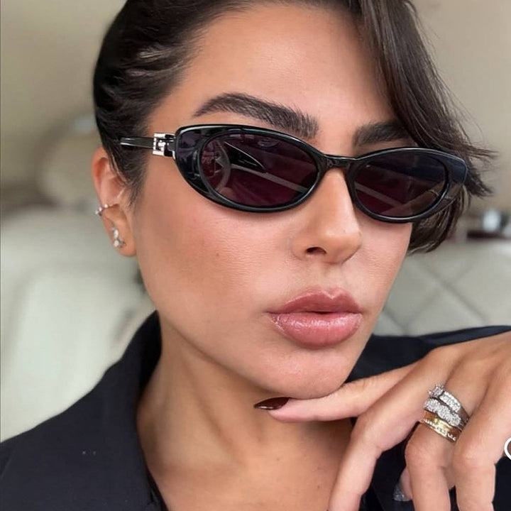 Women's Cat-Eye Sunglasses with Stylish Frame and Luxurious Details Skanto