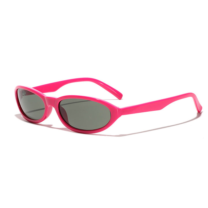 Dame motetrender solbrille i stilfullt retrodesign Skanto