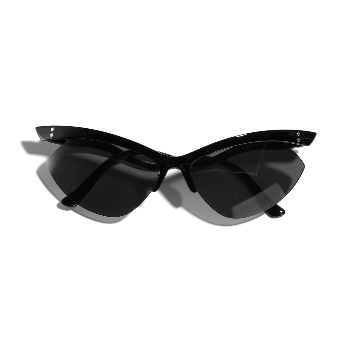 Dame Cat-Eye solbriller med ergonomisk design og UV-beskyttelse Skanto