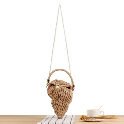 Shell-design handbag Skanto