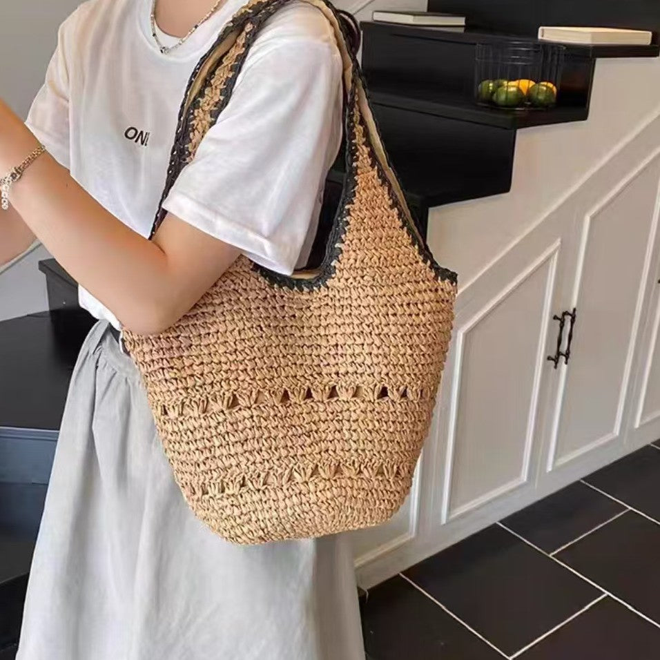 Makramee Strandveske I Den Elegante Boho-Stilen Skanto