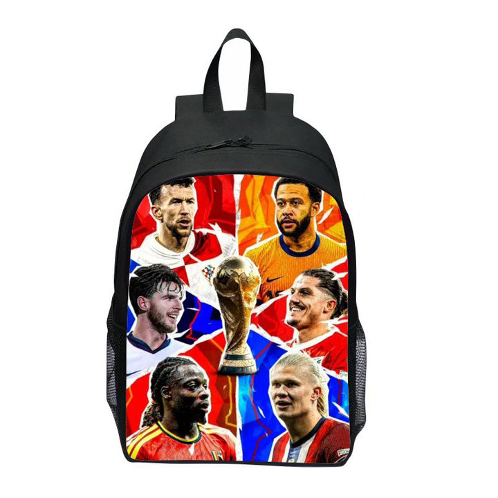 Sporty ryggsekk med Wm-trofé design Skanto