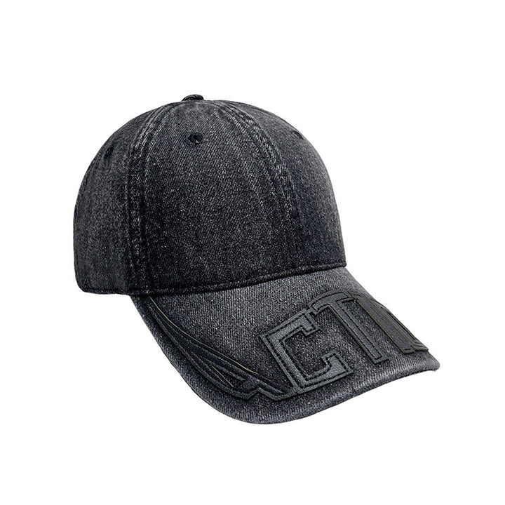 Unisex Stilig Denimbaserte Baseball Caps Skanto