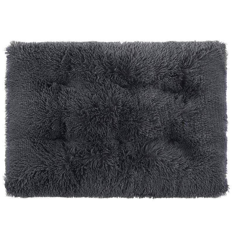 Ultra-Plush Teksturerte Matte Hundeseng