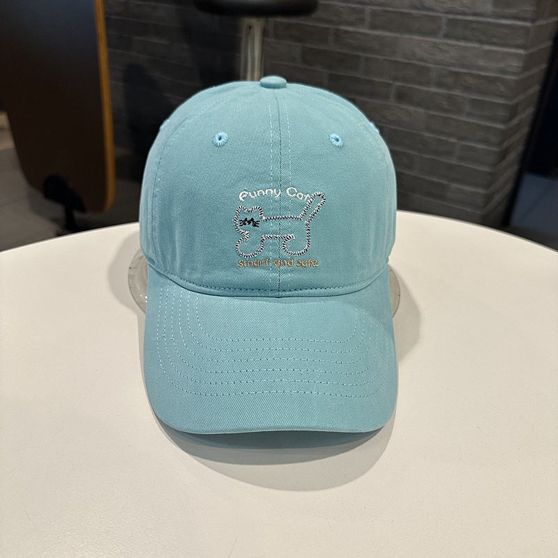 Kvinnenes Lekne Kattemotiverte Baseballcap Skanto