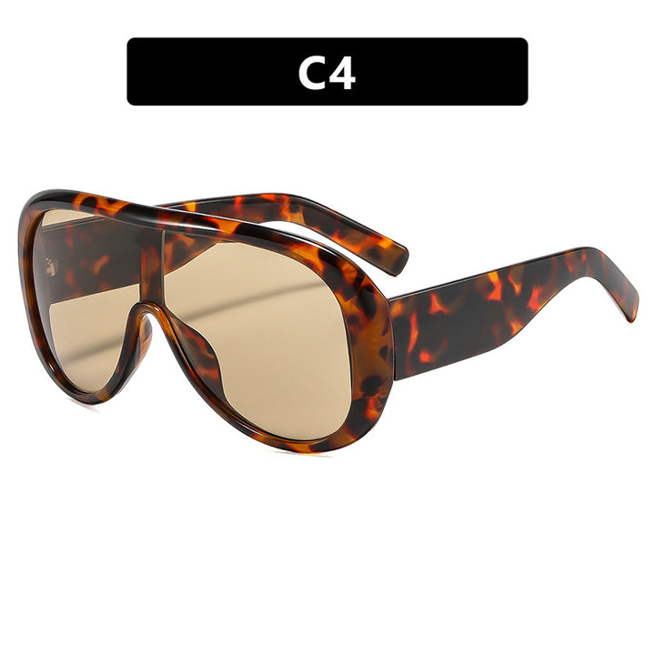 Women's oversized retro-inspired sports sunglasses Skanto