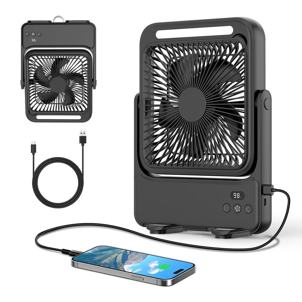 Unisex Justerbar Personal Table Fan Skanto