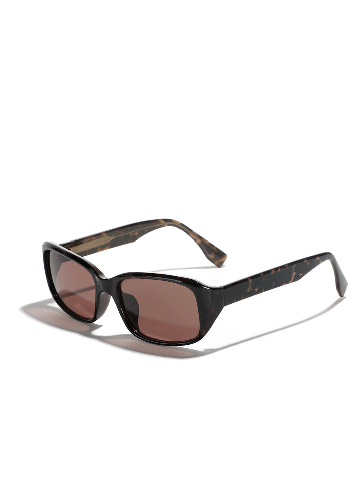 Dame moteriktig rektangulær solbrille Skanto