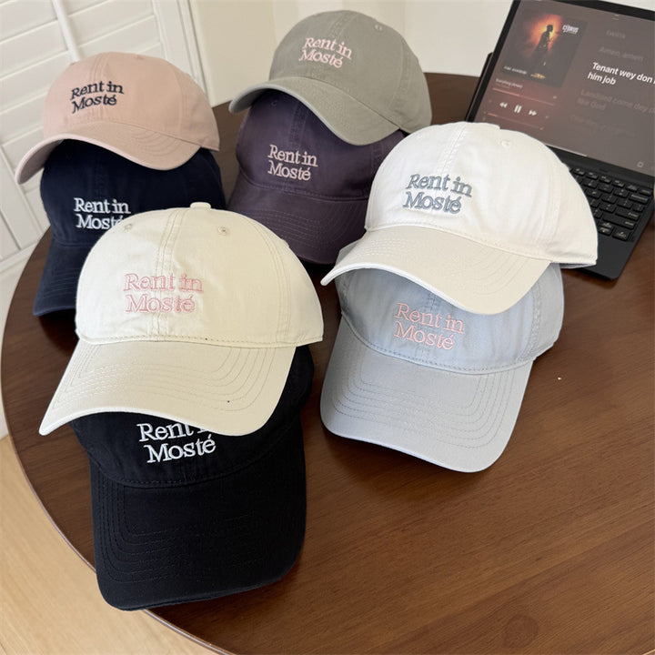 Kvinnens Justerbare Kattun Twill Baseball Caps Skanto