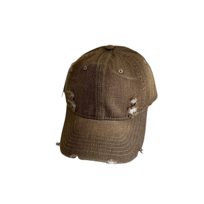 Kvinne Slitt Denim Baseball Cap Skanto 1784083631