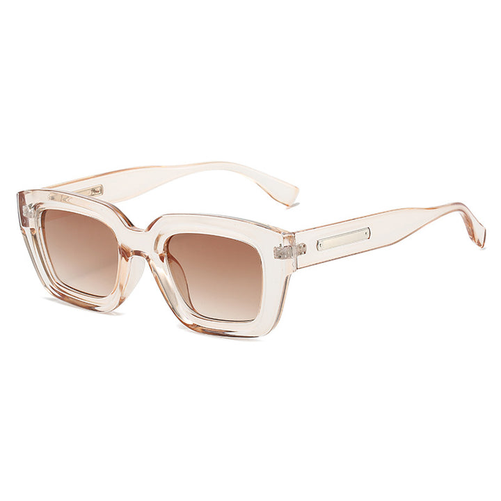 Damer oversized firkantet solbrille Skanto