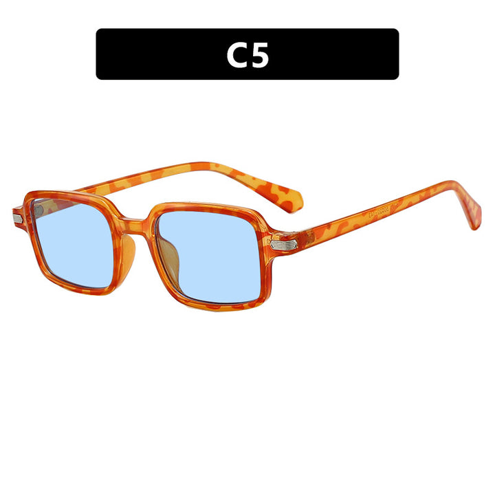 Women's square sunglasses with protective UV filter and robust frame Skanto