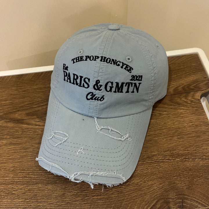 Herre Slitt Bomull Twill Baseball Caps Skanto