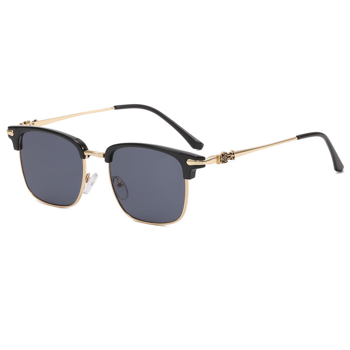 Dame Designer-solbrille med edel ramme Skanto