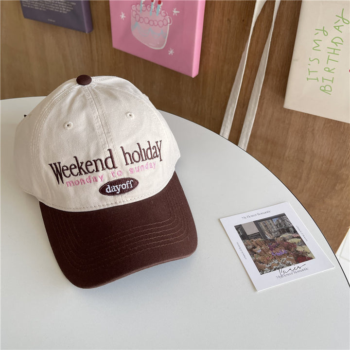 Kvinnenes broderte casual caps Skanto 1783922809
