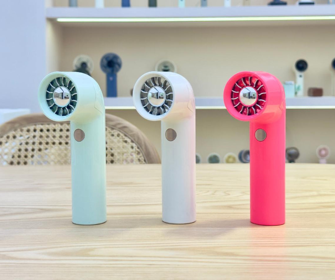Unisex Bærbar Håndvifte med kraftig batteri og kompakt design Skanto