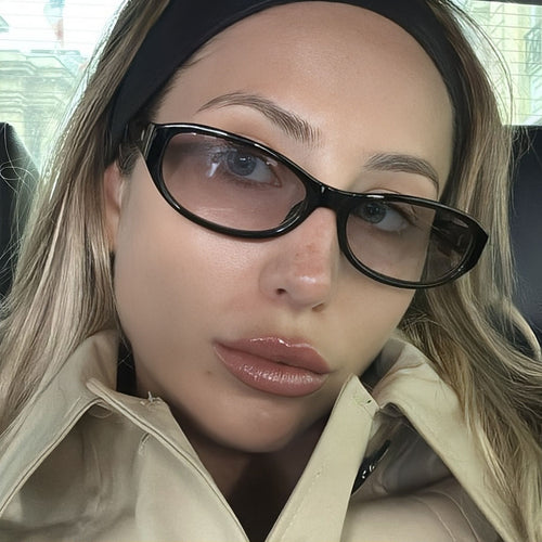 Women's fashion glasses in elegant retro style Skanto