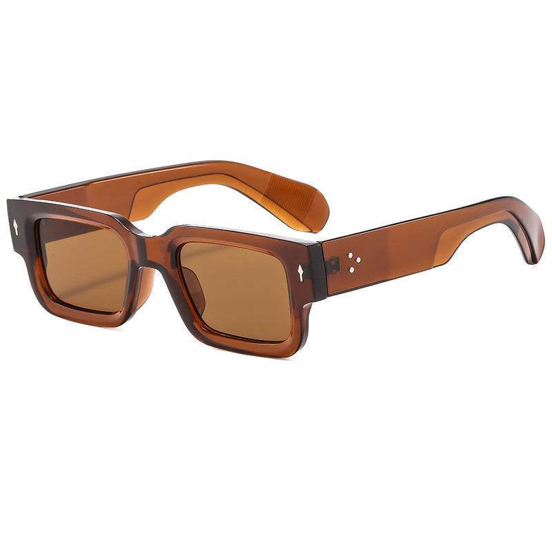 Women's Fashionable Square Sunglasses with Robust Frame and Comfortable Fit Skanto