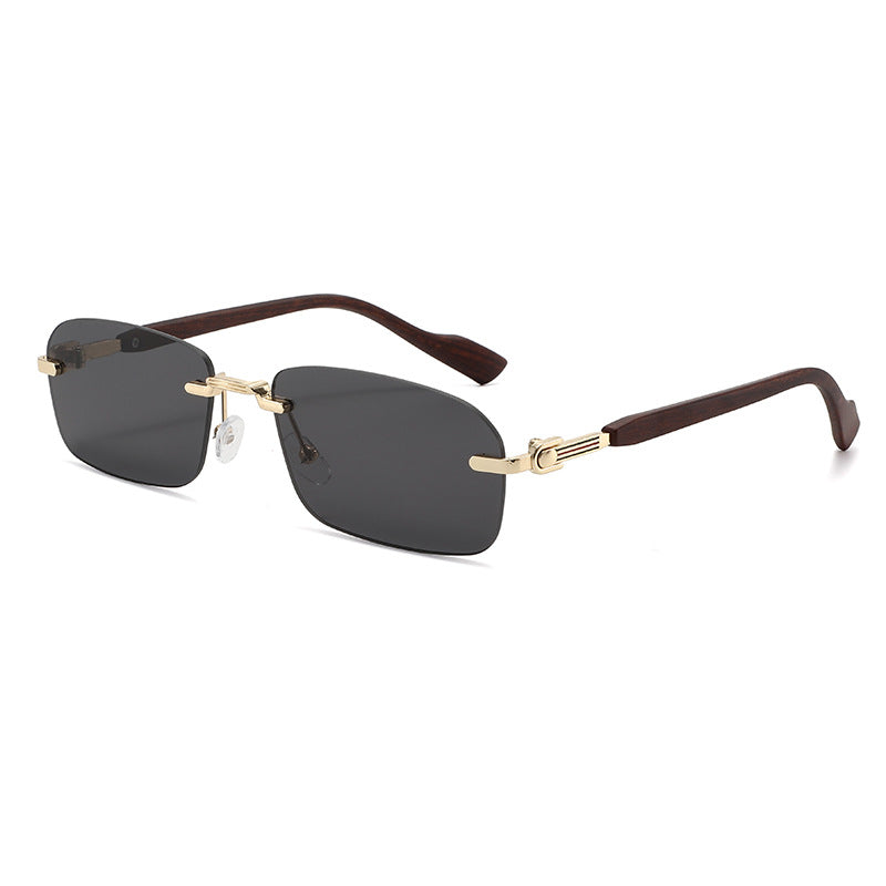 Men's Sleek Geometric Frame Sunglasses Skanto