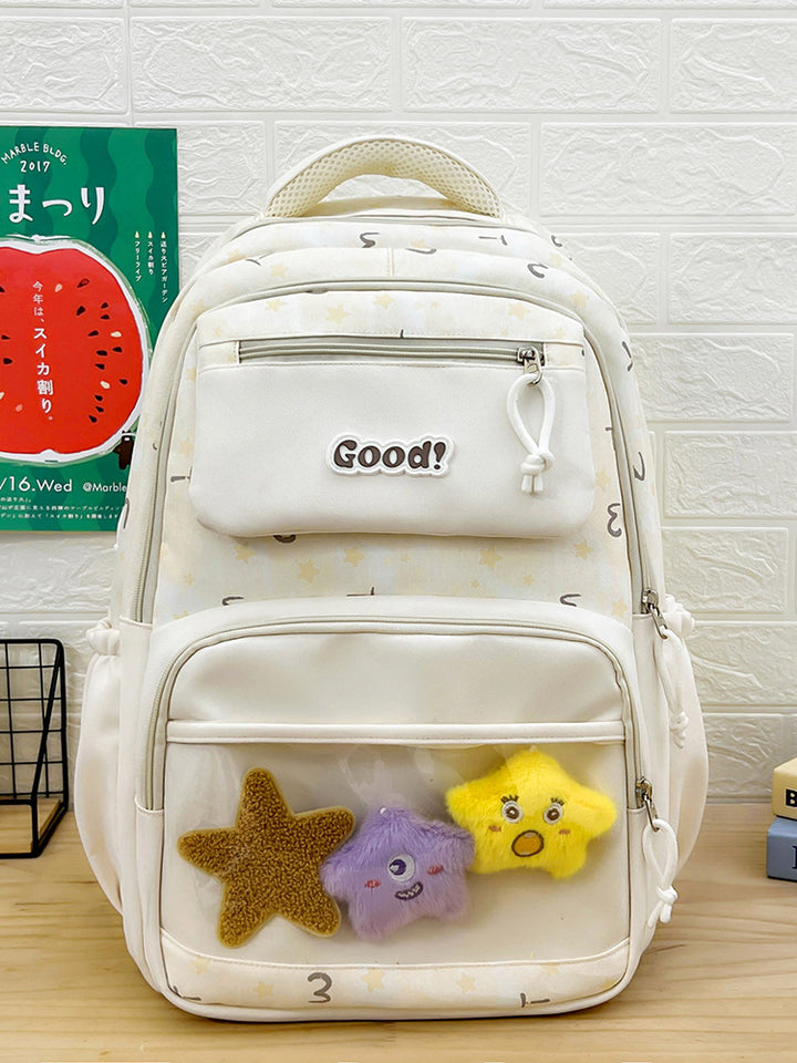 Cute Character Design Plush Skole Ryggsekk