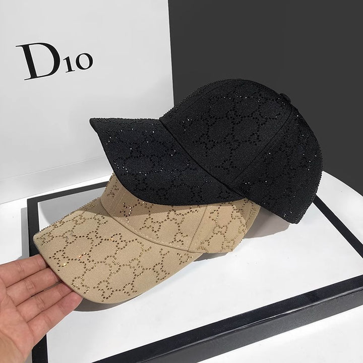 Kvinnes Fasjonabel Laser-Cut Baseball Caps Skanto