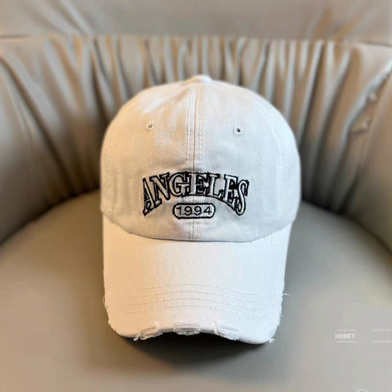 Kvinnens Slitt Vintage-Stil Justerbar Baseballcaps Skanto