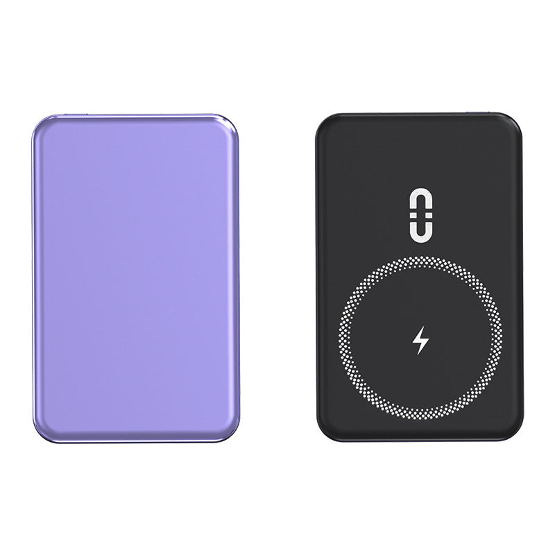 Magnetisk powerbank med trådløs hurtiglading og LED-display Skanto