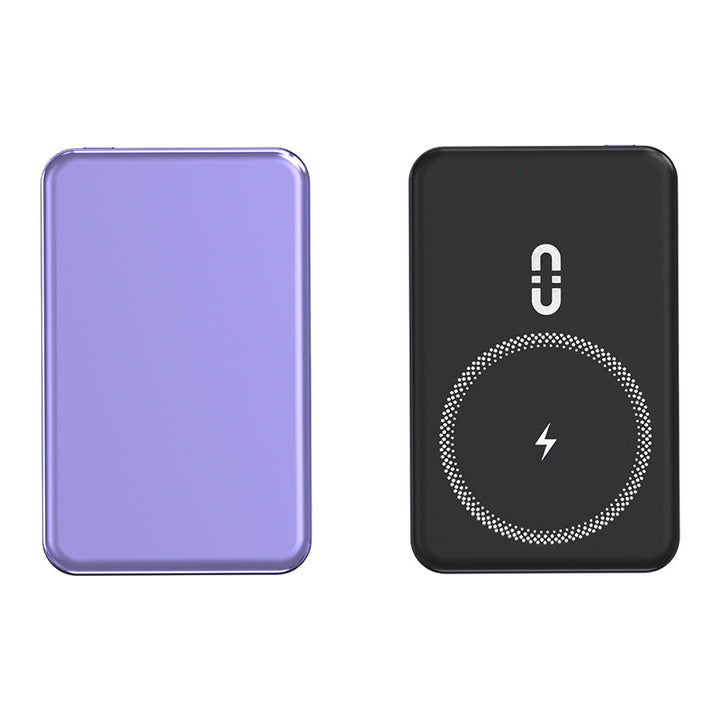 Magnetisk powerbank med trådløs hurtiglading og LED-display Skanto